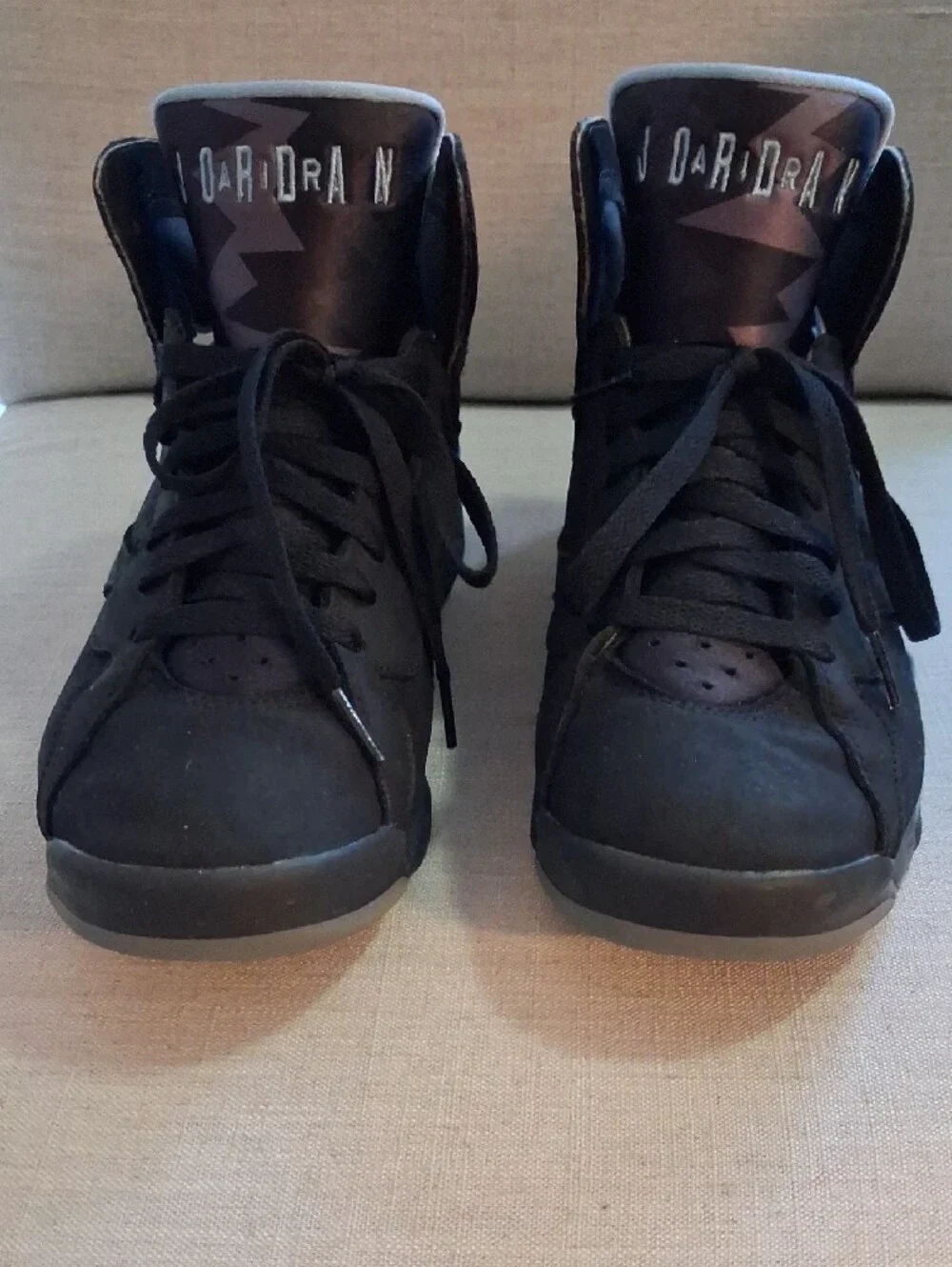 Jordan Black High-Top Sneakers